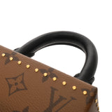 LOUIS VUITTON ルイヴィトン モノグラムリバース カメラボックス ブラウン M82465 レディース モノグラムリバース ショルダーバッグ Aランク 中古 銀蔵