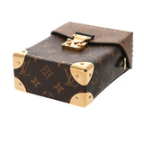 LOUIS VUITTON ルイヴィトン モノグラムリバース カメラボックス ブラウン M82465 レディース モノグラムリバース ショルダーバッグ Aランク 中古 銀蔵