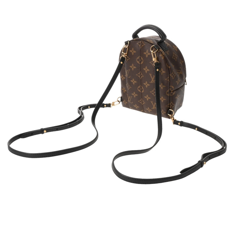 LOUIS VUITTON ルイヴィトン モノグラム パームスプリングス ミニ 旧型 ブラウン M41562 レディース モノグラムキャンバス リュック・デイパック ABランク 中古 銀蔵