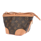LOUIS VUITTON ルイヴィトン モノグラム ノエ パース ブラウン M57099 レディース モノグラムキャンバス ショルダーバッグ ABランク 中古 銀蔵