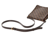 LOUIS VUITTON ルイヴィトン ダミエ ミュゼットサルサ ロング ブラウン N51300 レディース ダミエキャンバス ショルダーバッグ ABランク 中古 銀蔵