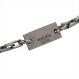 LOUIS VUITTON ルイヴィトン コリエ ダミエカラーズ シルバー M62490 ユニセックス ネックレス ABランク 中古 銀蔵