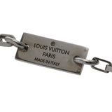 LOUIS VUITTON ルイヴィトン コリエ ダミエカラーズ シルバー M62490 ユニセックス ネックレス ABランク 中古 銀蔵