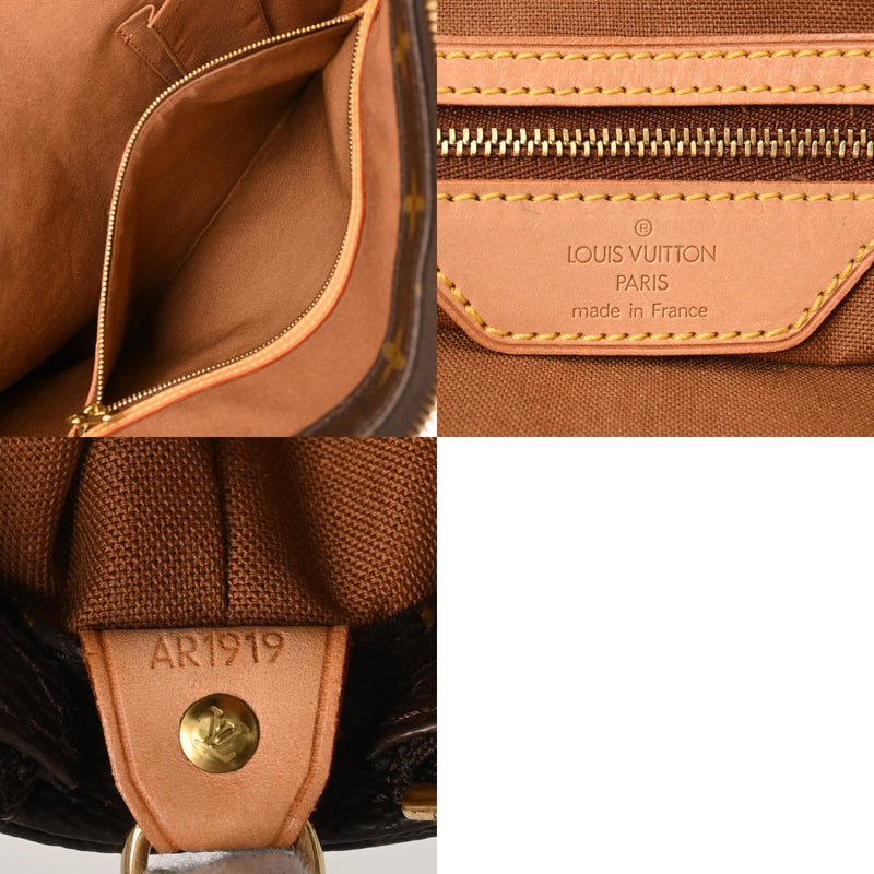 LOUIS VUITTON ルイヴィトン モノグラム カバ メゾ ブラウン M51151 レディース モノグラムキャンバス トートバッグ Bランク 中古 銀蔵