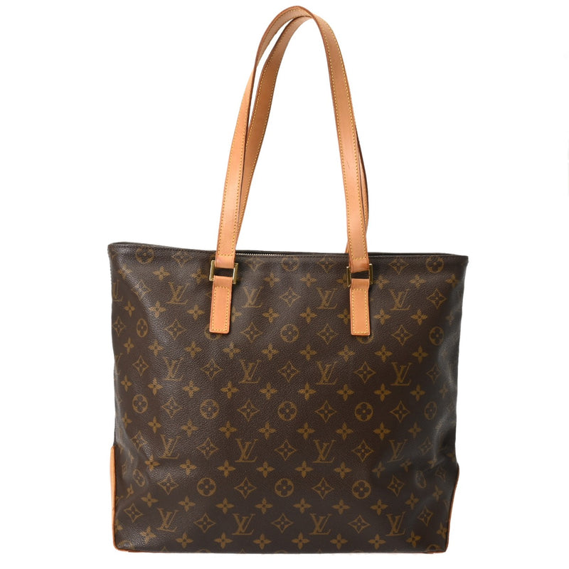 LOUIS VUITTON ルイヴィトン モノグラム カバ メゾ ブラウン M51151 レディース モノグラムキャンバス トートバッグ Bランク 中古 銀蔵