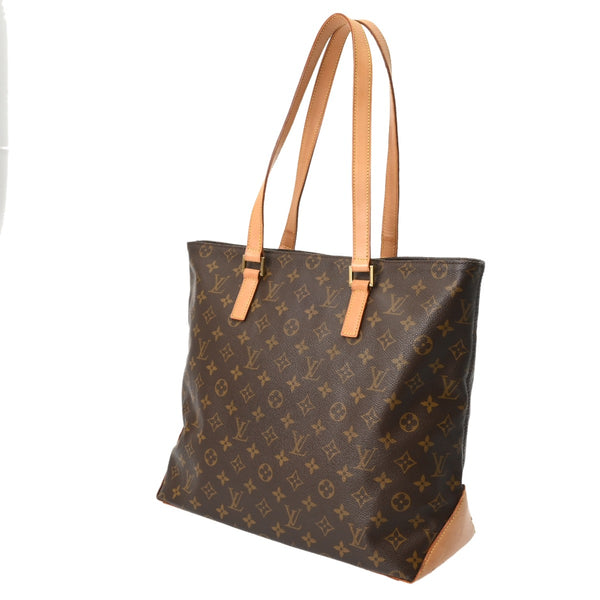 LOUIS VUITTON ルイヴィトン モノグラム カバ メゾ ブラウン M51151 レディース モノグラムキャンバス トートバッグ Bランク 中古 銀蔵