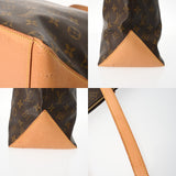 LOUIS VUITTON ルイヴィトン モノグラム カバ メゾ ブラウン M51151 レディース モノグラムキャンバス トートバッグ Bランク 中古 銀蔵