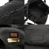 CHANEL シャネル スポーツライン ココマーク ブラック ユニセックス ナイロン ボストンバッグ ABランク 中古 銀蔵