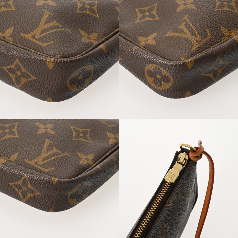 LOUIS VUITTON ルイヴィトン モノグラム アクセサリーポーチ ブラウン M51980 レディース モノグラムキャンバス アクセサリーポーチ Bランク 中古 銀蔵