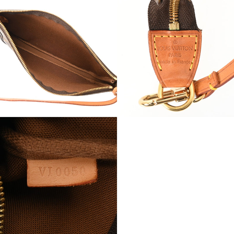 LOUIS VUITTON ルイヴィトン モノグラム アクセサリーポーチ ブラウン M51980 レディース モノグラムキャンバス アクセサリーポーチ Bランク 中古 銀蔵