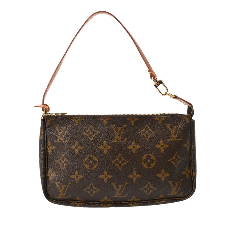 LOUIS VUITTON ルイヴィトン モノグラム アクセサリーポーチ ブラウン M51980 レディース モノグラムキャンバス アクセサリーポーチ Bランク 中古 銀蔵
