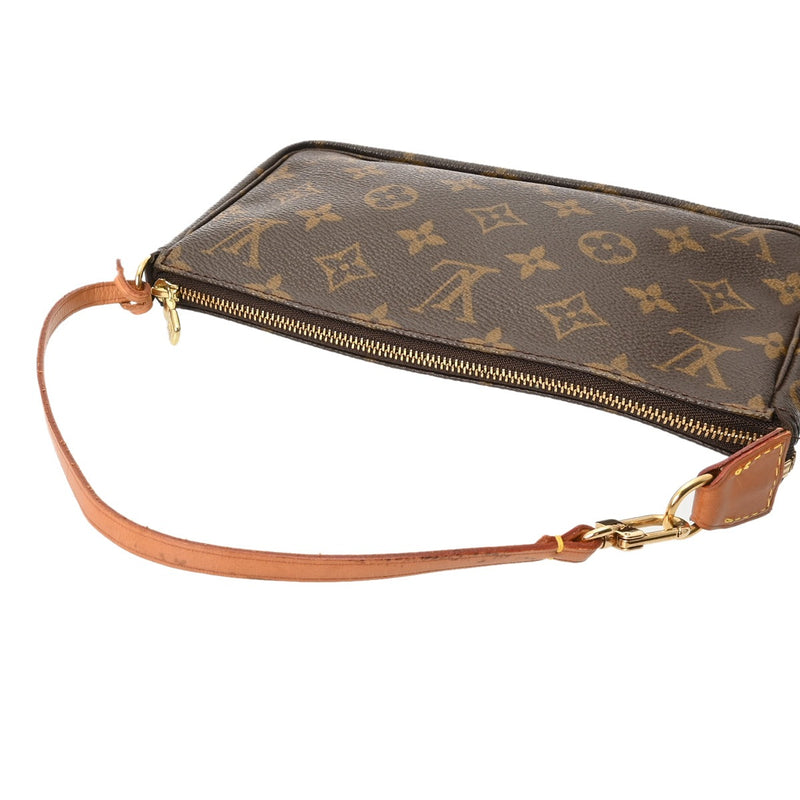 LOUIS VUITTON ルイヴィトン モノグラム アクセサリーポーチ ブラウン M51980 レディース モノグラムキャンバス アクセサリーポーチ Bランク 中古 銀蔵