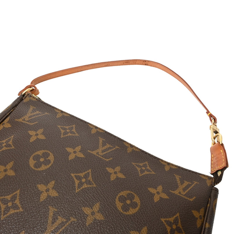 LOUIS VUITTON ルイヴィトン モノグラム アクセサリーポーチ ブラウン M51980 レディース モノグラムキャンバス アクセサリーポーチ Bランク 中古 銀蔵