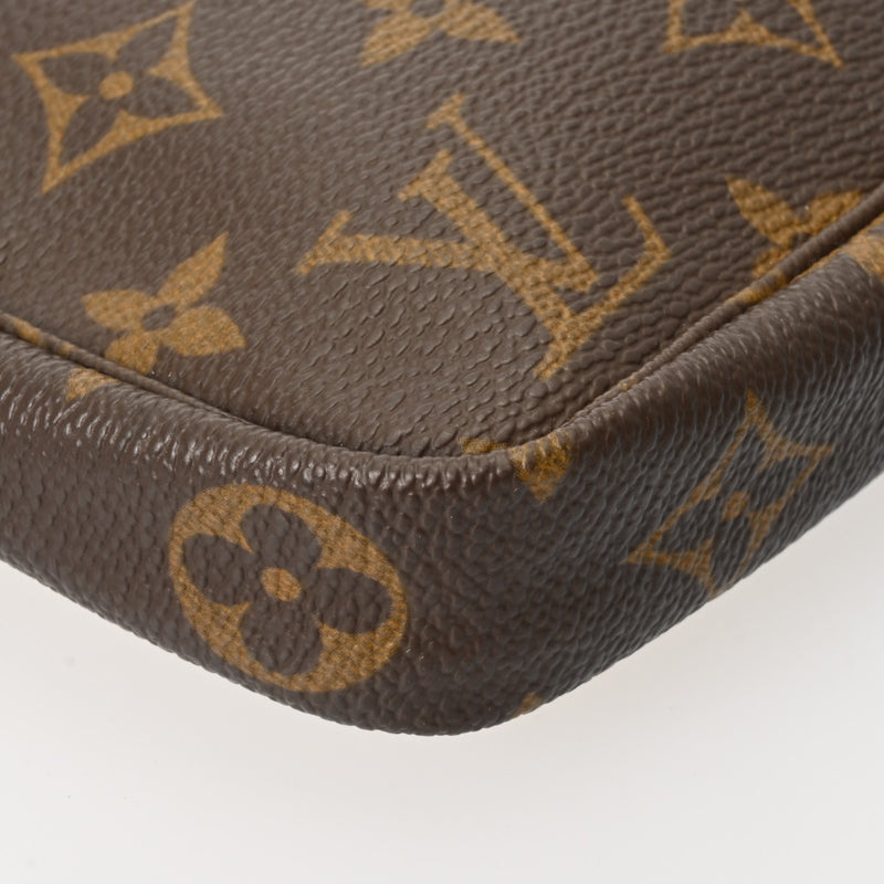 LOUIS VUITTON ルイヴィトン モノグラム アクセサリーポーチ ブラウン M51980 レディース モノグラムキャンバス アクセサリーポーチ Bランク 中古 銀蔵