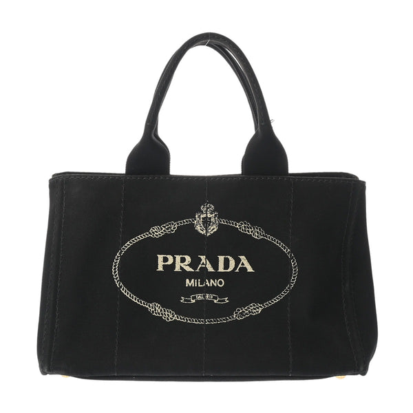 PRADA プラダ カナパトート ブラック レディース キャンバス トート