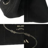 PRADA プラダ カナパトート ブラック レディース キャンバス トートバッグ ABランク 中古 銀蔵