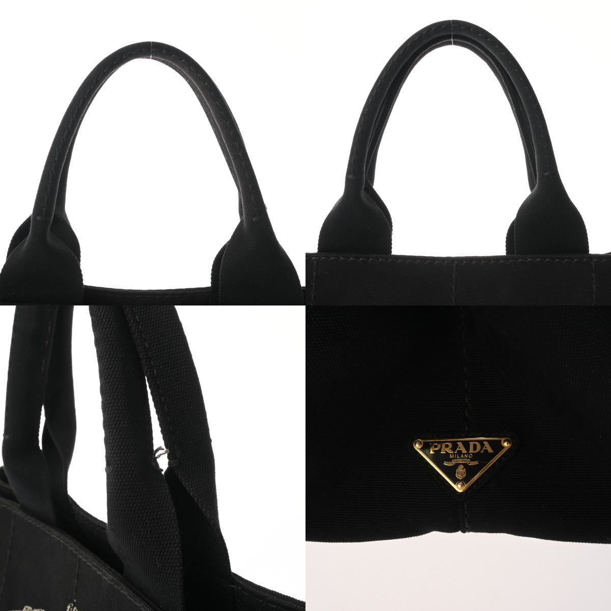 ⭐️期間限定大幅値下げ⭐️ PRADA キャンバストートバッグ 黒 PRADA プラダ カナパトート ブラック レディース キャンバス トート