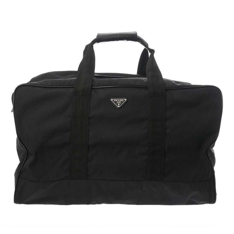 PRADA プラダ ボストンバッグ ブラック ユニセックス ナイロン ボストンバッグ ABランク 中古 銀蔵