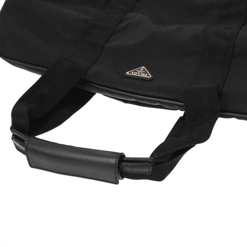 PRADA プラダ ボストンバッグ ブラック ユニセックス ナイロン ボストンバッグ ABランク 中古 銀蔵