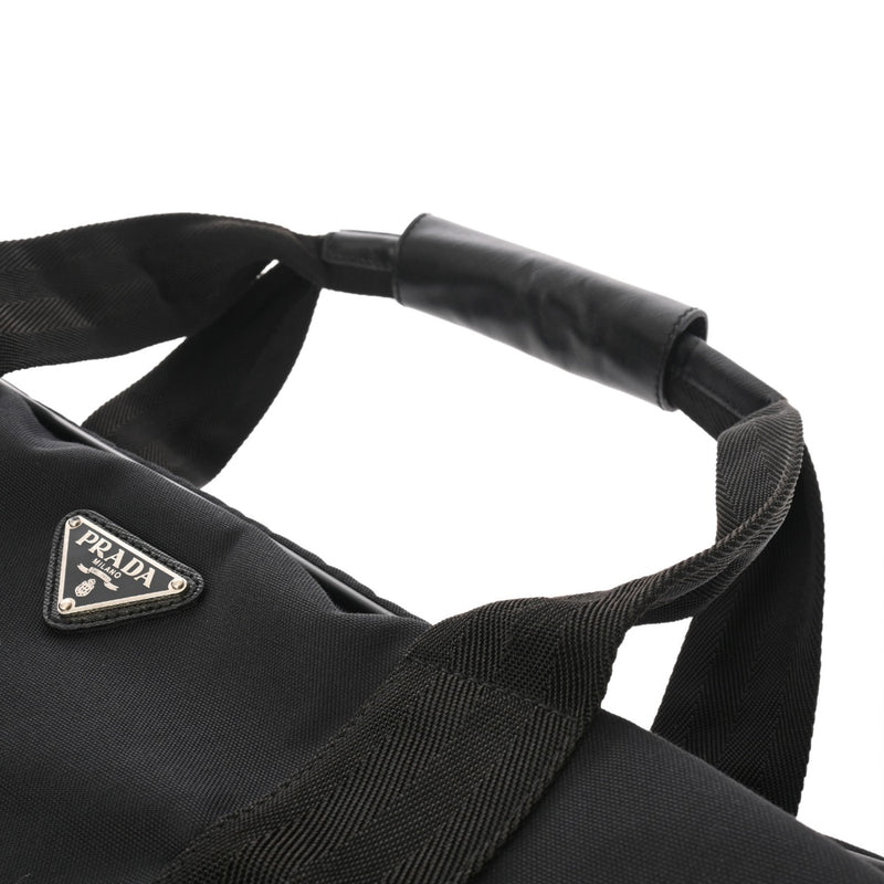PRADA プラダ ボストンバッグ ブラック ユニセックス ナイロン ボストンバッグ ABランク 中古 銀蔵
