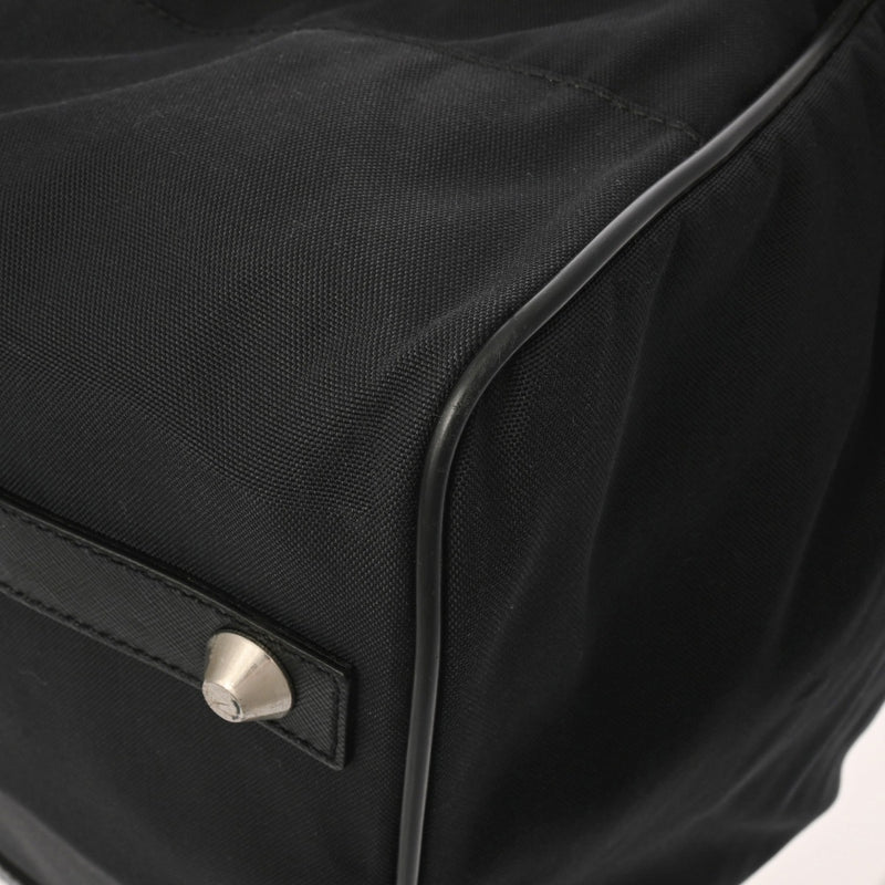 PRADA プラダ ボストンバッグ ブラック ユニセックス ナイロン ボストンバッグ ABランク 中古 銀蔵