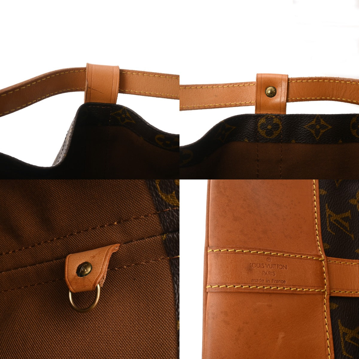 LOUIS VUITTON ルイヴィトン モノグラム ランドネ GM ブラウン