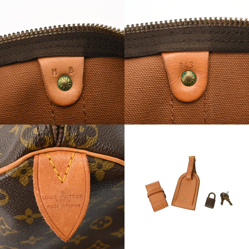 LOUIS VUITTON ルイヴィトン モノグラム キーポル 50 ブラウン M41426 ユニセックス モノグラムキャンバス ボストンバッグ Bランク 中古 銀蔵