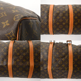 LOUIS VUITTON ルイヴィトン モノグラム キーポル 50 ブラウン M41426 ユニセックス モノグラムキャンバス ボストンバッグ Bランク 中古 銀蔵