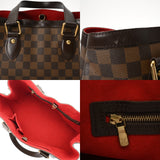 LOUIS VUITTON ルイヴィトン ダミエ ハムステッド PM ブラウン N51205 レディース ダミエキャンバス ハンドバッグ ABランク 中古 銀蔵