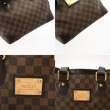 LOUIS VUITTON ルイヴィトン ダミエ ハムステッド PM ブラウン N51205 レディース ダミエキャンバス ハンドバッグ ABランク 中古 銀蔵