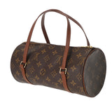 LOUIS VUITTON ルイヴィトン モノグラム パピヨン PM 旧型 ブラウン M51366 レディース モノグラムキャンバス ハンドバッグ ABランク 中古 銀蔵