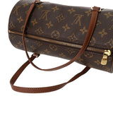 LOUIS VUITTON ルイヴィトン モノグラム パピヨン PM 旧型 ブラウン M51366 レディース モノグラムキャンバス ハンドバッグ ABランク 中古 銀蔵