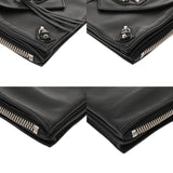 BALENCIAGA バレンシアガ ペーパートリプル XS ブラック 398815 レディース レザー ショルダーバッグ ABランク 中古 銀蔵