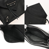 BALENCIAGA バレンシアガ ペーパートリプル XS ブラック 398815 レディース レザー ショルダーバッグ ABランク 中古 銀蔵