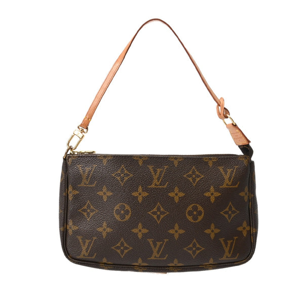 LOUIS VUITTON ルイヴィトン モノグラム アクセサリーポーチ ブラウン M51980 レディース モノグラムキャンバス アクセサリーポーチ Bランク 中古 銀蔵