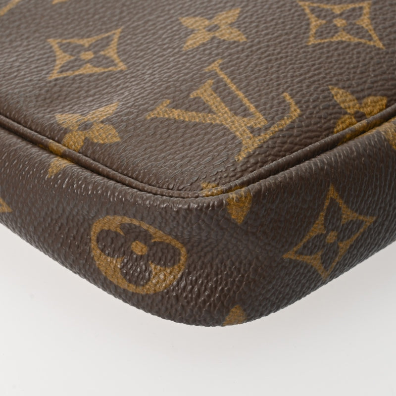 LOUIS VUITTON ルイヴィトン モノグラム アクセサリーポーチ ブラウン M51980 レディース モノグラムキャンバス アクセサリーポーチ Bランク 中古 銀蔵