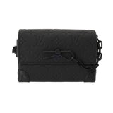 LOUIS VUITTON ルイヴィトン モノグラム トリヨン スティーマー ウエアラブル ウォレット ノワール M81746 メンズ レザー ショルダーバッグ Aランク 中古 銀蔵