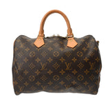 LOUIS VUITTON ルイヴィトン モノグラム スピーディバンドリエール 30 ブラウン M41112 ユニセックス モノグラムキャンバス ハンドバッグ ABランク 中古 銀蔵