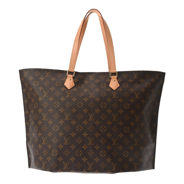 LOUIS VUITTON ルイヴィトン モノグラム オールイン MM ブラウン M47029 レディース モノグラムキャンバス トートバッグ Aランク 中古 銀蔵