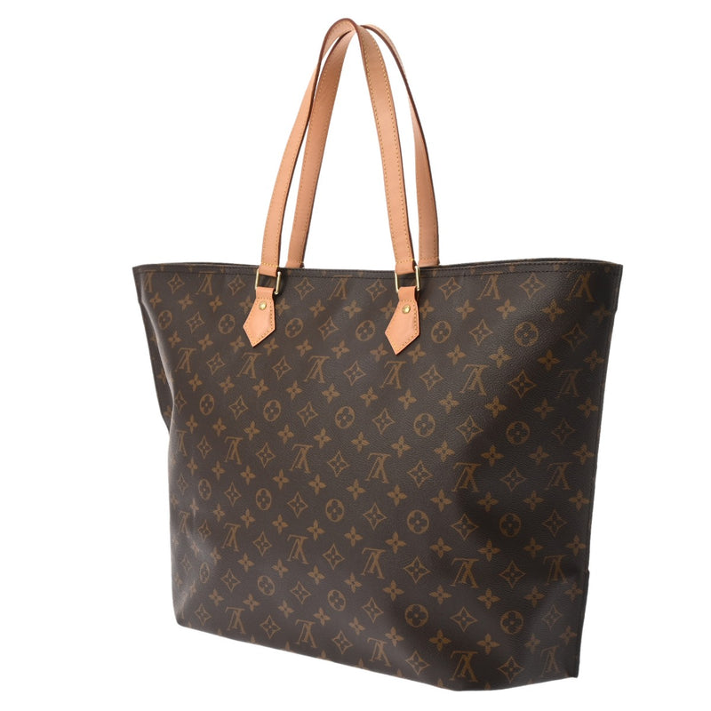 LOUIS VUITTON ルイヴィトン モノグラム オールイン MM ブラウン M47029 レディース モノグラムキャンバス トートバッグ Aランク 中古 銀蔵