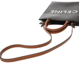 CELINE セリーヌ トリオンフ スモールバーティカルカバ ブラウン 191542BZK.04LU レディース PVC カーフ 2WAYバッグ Aランク 中古 銀蔵