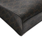 CELINE セリーヌ トリオンフ スモールバーティカルカバ ブラウン 191542BZK.04LU レディース PVC カーフ 2WAYバッグ Aランク 中古 銀蔵