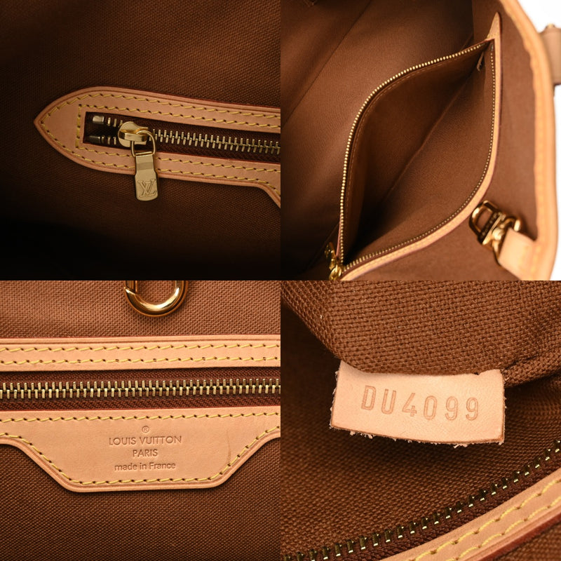 LOUIS VUITTON ルイヴィトン モノグラム バティニョール オリゾンタル ブラウン M51154 レディース モノグラムキャンバス トートバッグ Bランク 中古 銀蔵