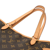 LOUIS VUITTON ルイヴィトン モノグラム バティニョール オリゾンタル ブラウン M51154 レディース モノグラムキャンバス トートバッグ Bランク 中古 銀蔵