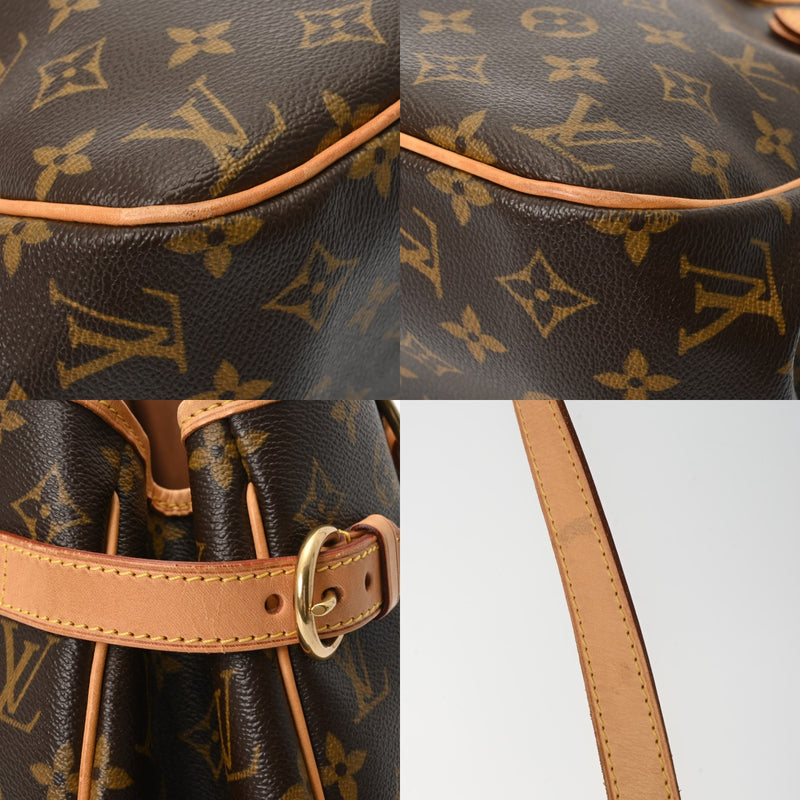LOUIS VUITTON ルイヴィトン モノグラム バティニョール オリゾンタル ブラウン M51154 レディース モノグラムキャンバス トートバッグ Bランク 中古 銀蔵