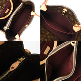 LOUIS VUITTON ルイヴィトン モノグラム モンテーニュ MM ブラウン M41056 レディース モノグラムキャンバス ハンドバッグ ABランク 中古 銀蔵