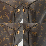 LOUIS VUITTON ルイヴィトン モノグラム モンテーニュ MM ブラウン M41056 レディース モノグラムキャンバス ハンドバッグ ABランク 中古 銀蔵