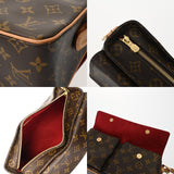 LOUIS VUITTON ルイヴィトン モノグラム ヴィバシテ MM ブラウン M51164 レディース モノグラムキャンバス ショルダーバッグ Aランク 中古 銀蔵