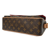 LOUIS VUITTON ルイヴィトン モノグラム ヴィバシテ MM ブラウン M51164 レディース モノグラムキャンバス ショルダーバッグ Aランク 中古 銀蔵