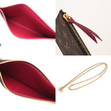 LOUIS VUITTON ルイヴィトン モノグラム ポシェットフェリシー ブラウン M81896 レディース モノグラムキャンバス ショルダーバッグ Aランク 中古 銀蔵